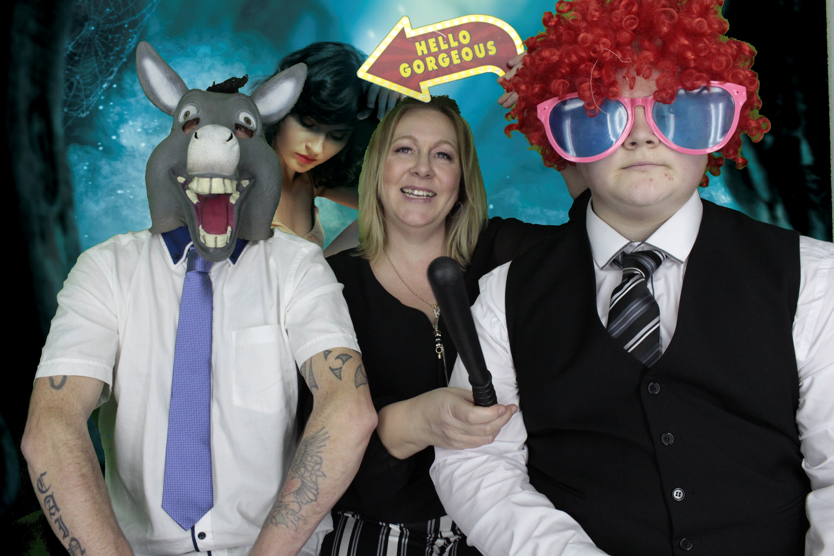 Nikki Carr's Wedding | View more photos from the event at gallery.myphotoboothexperience.co.uk/u/MyPhotoBoothExperienceLtd/Nikki-Carrs-Wedding